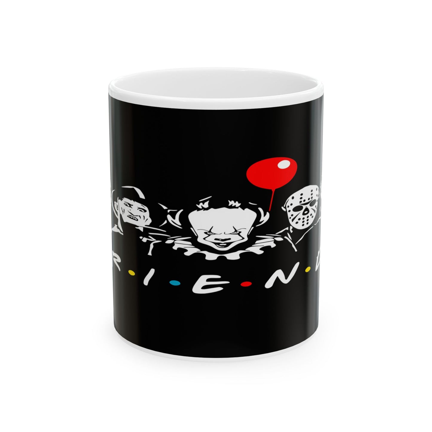 Pennywise, Jason & Ghostface Ceramic Cup 11oz