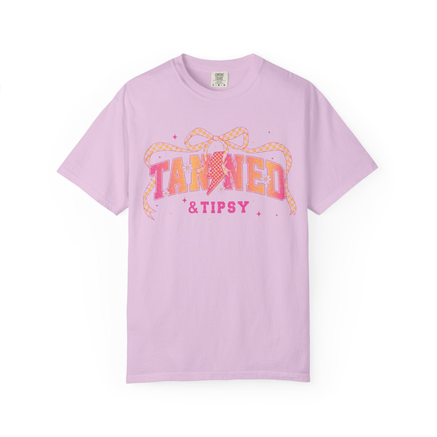 "Tanned & Tipsy" Graphic Tee