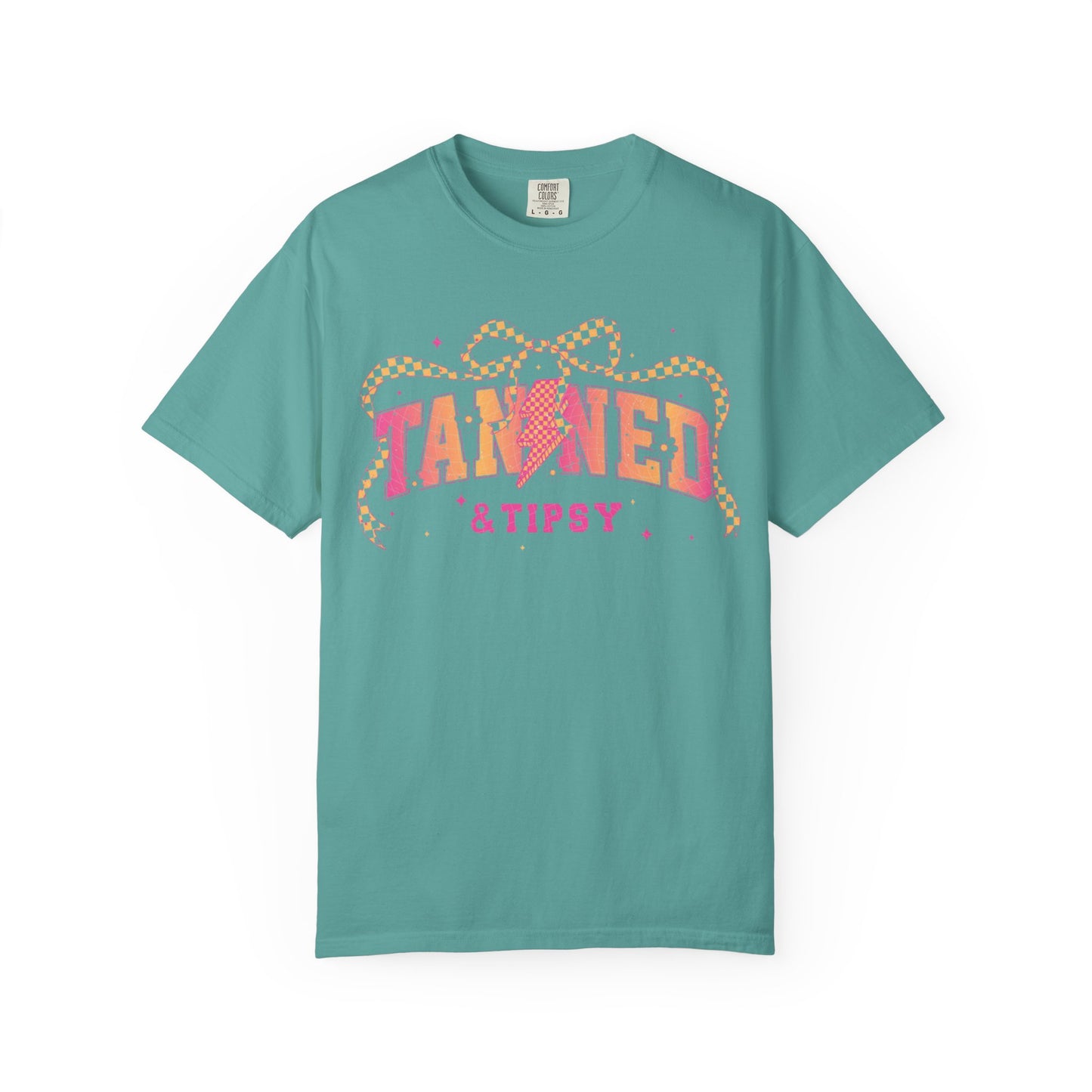 "Tanned & Tipsy" Graphic Tee