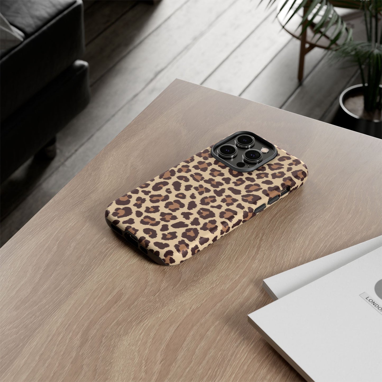 Leopard Print Tough Phone Case