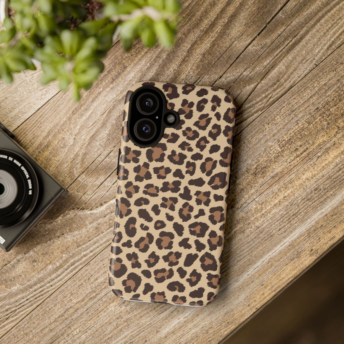 Leopard Print Tough Phone Case