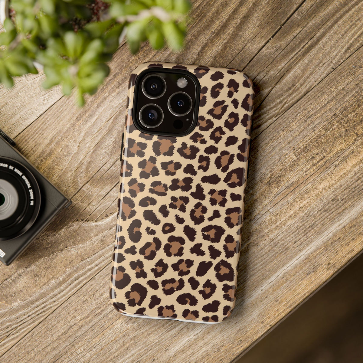 Leopard Print Tough Phone Case