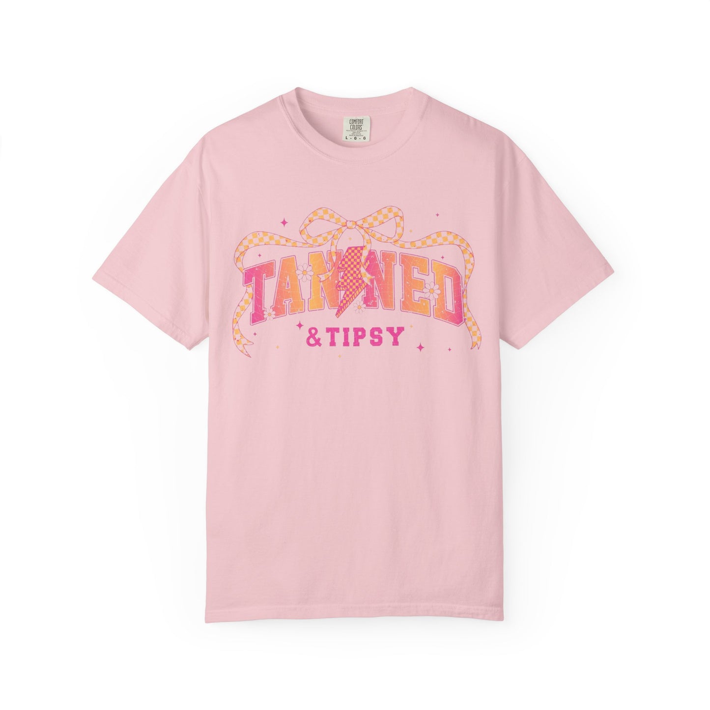 "Tanned & Tipsy" Graphic Tee