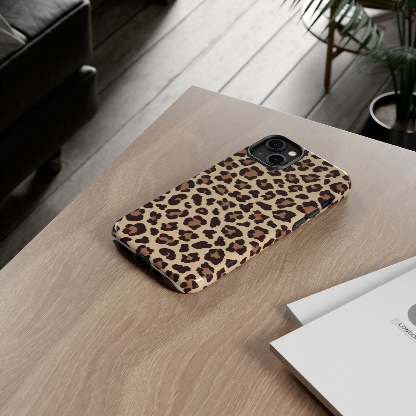 Leopard Print Tough Phone Case