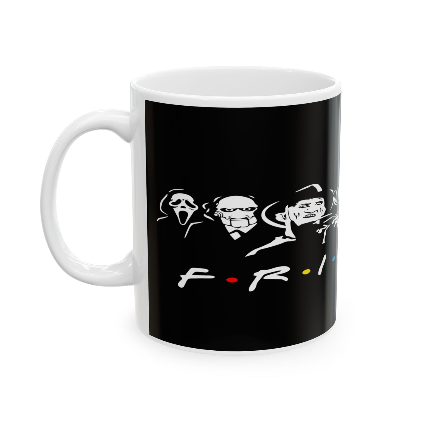 Pennywise, Jason & Ghostface Ceramic Cup 11oz