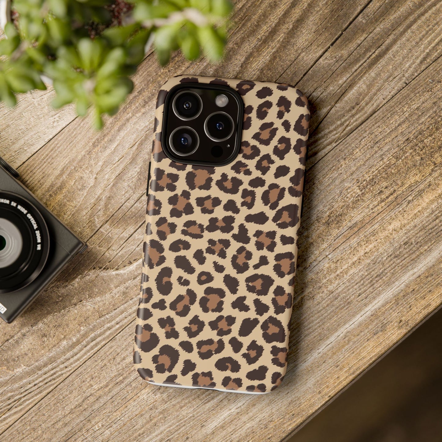 Leopard Print Tough Phone Case