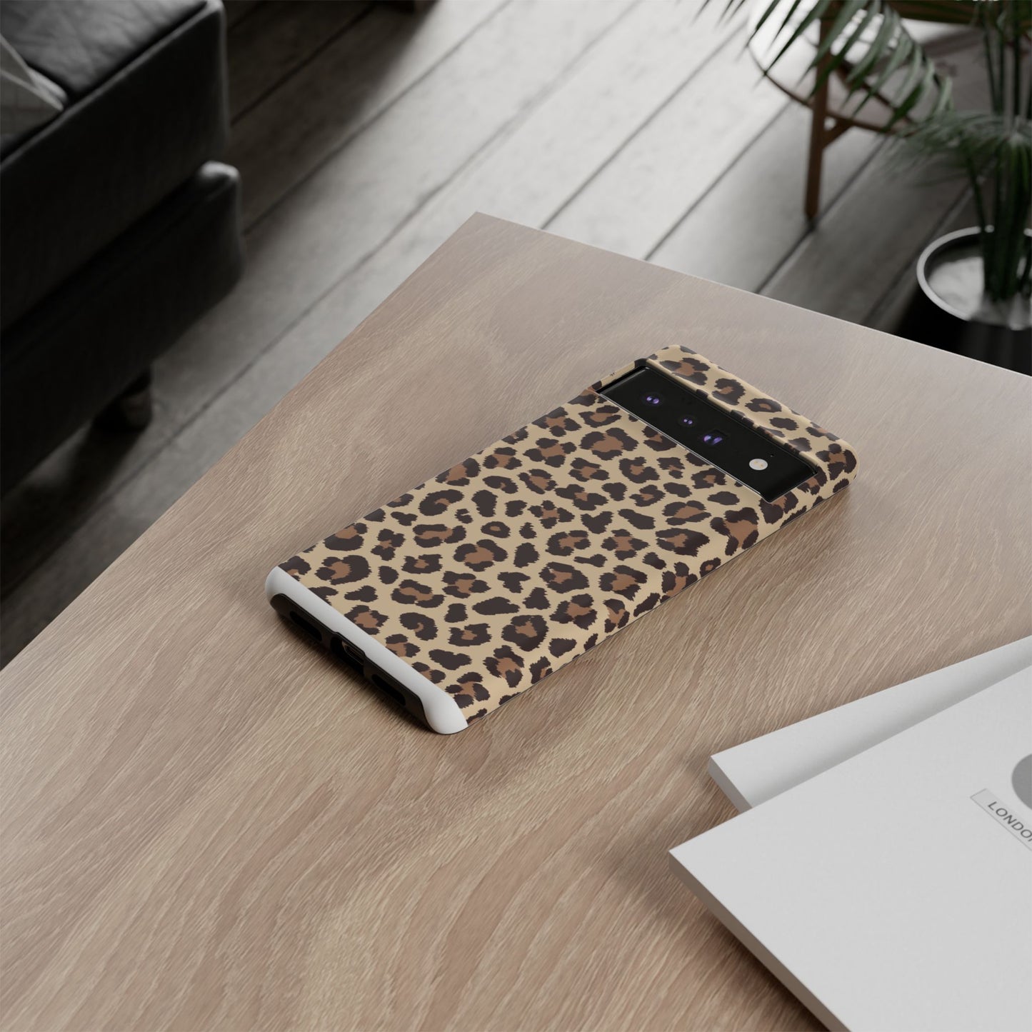 Leopard Print Tough Phone Case