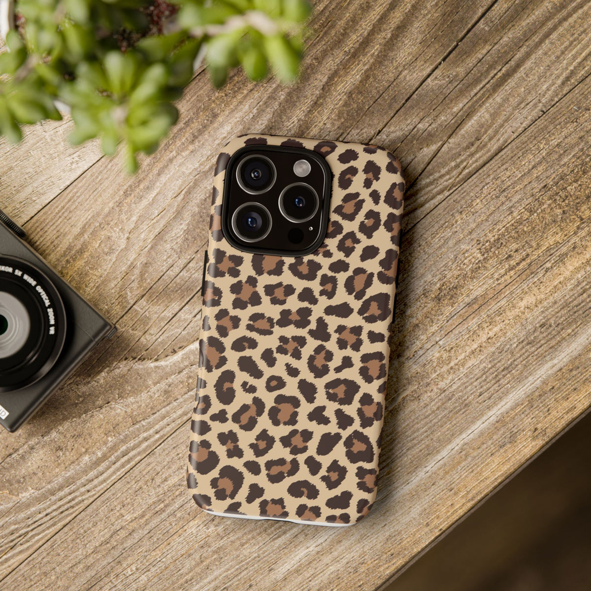 Leopard Print Tough Phone Case