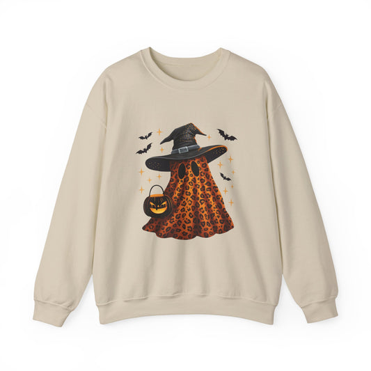 Witch Leopard Ghost Crewneck