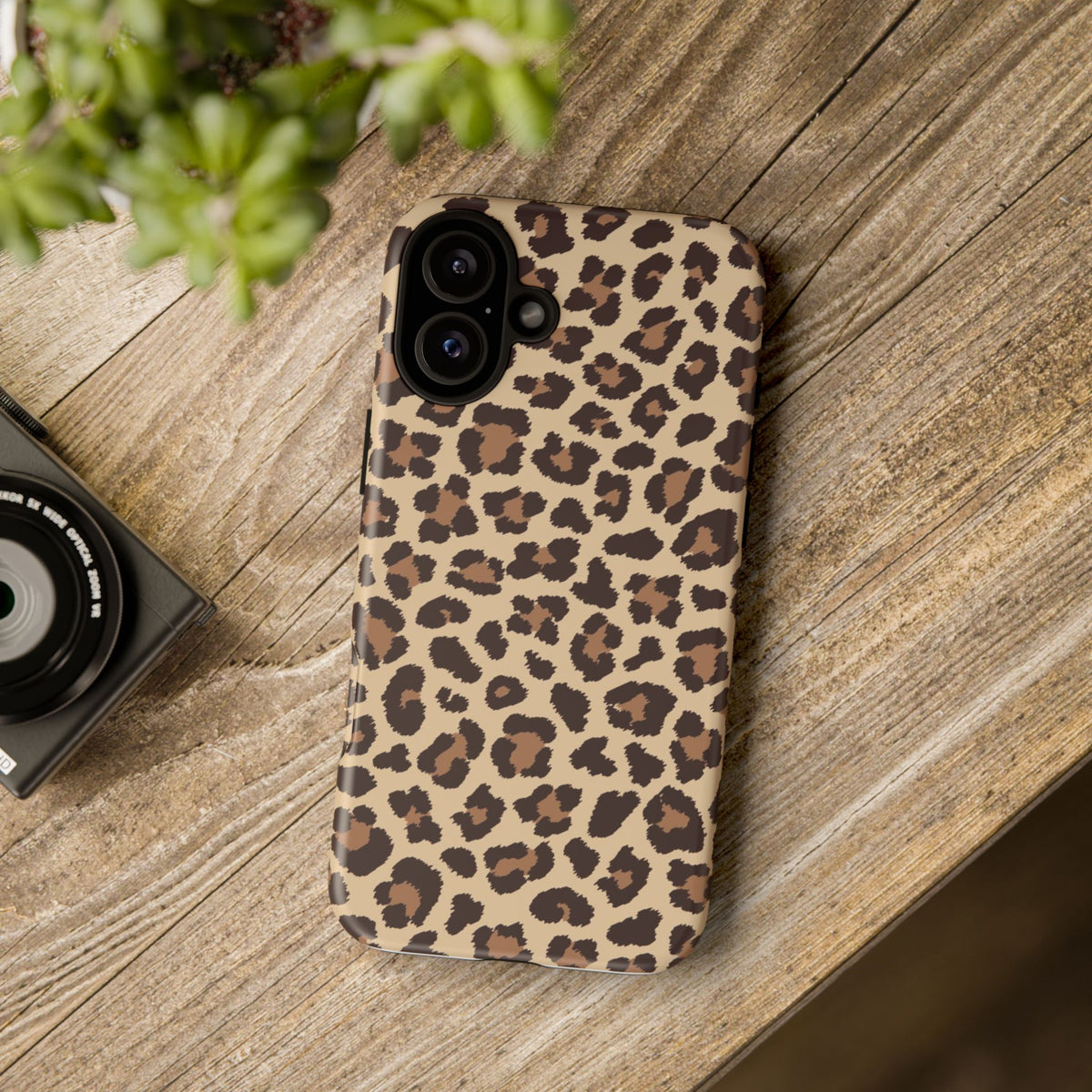 Leopard Print Tough Phone Case