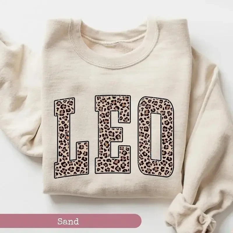 Leopard Zodiac Sweatshirt