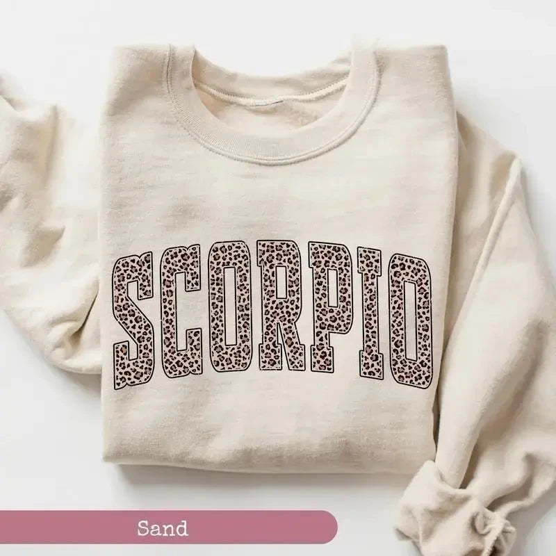 Leopard Zodiac Sweatshirt