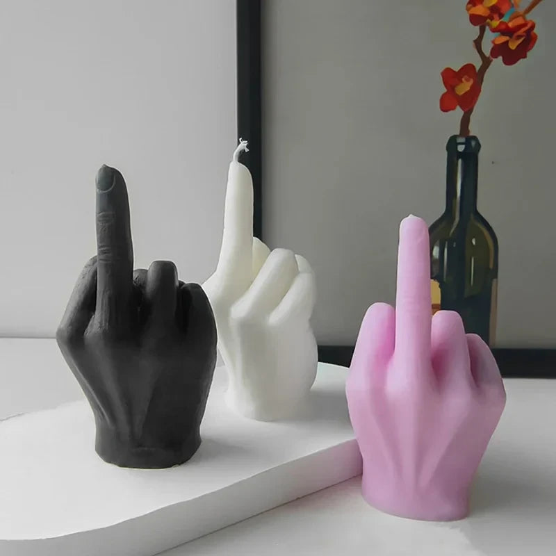 Middle Finger Scented Candle