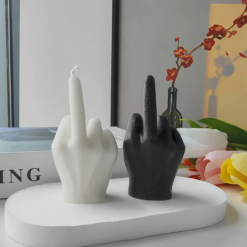 Middle Finger Scented Candle