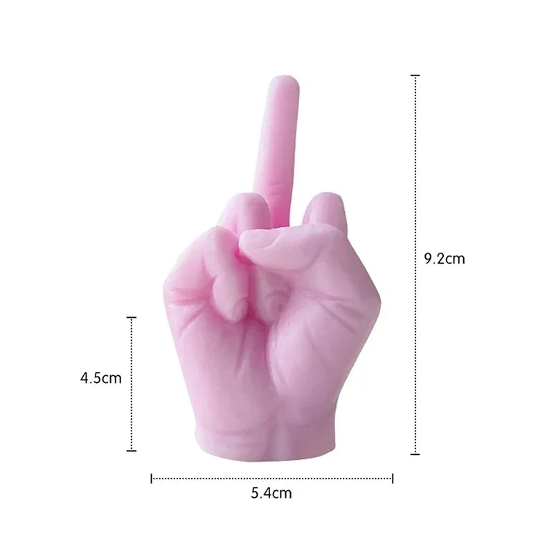 Middle Finger Scented Candle