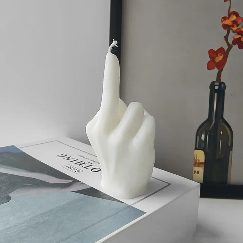 Middle Finger Scented Candle