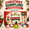 Christmas Advent Calendar Squishy Toy Set
