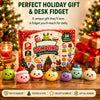 Christmas Advent Calendar Squishy Toy Set