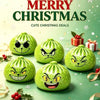 Glitter Green Grinch Dumplings