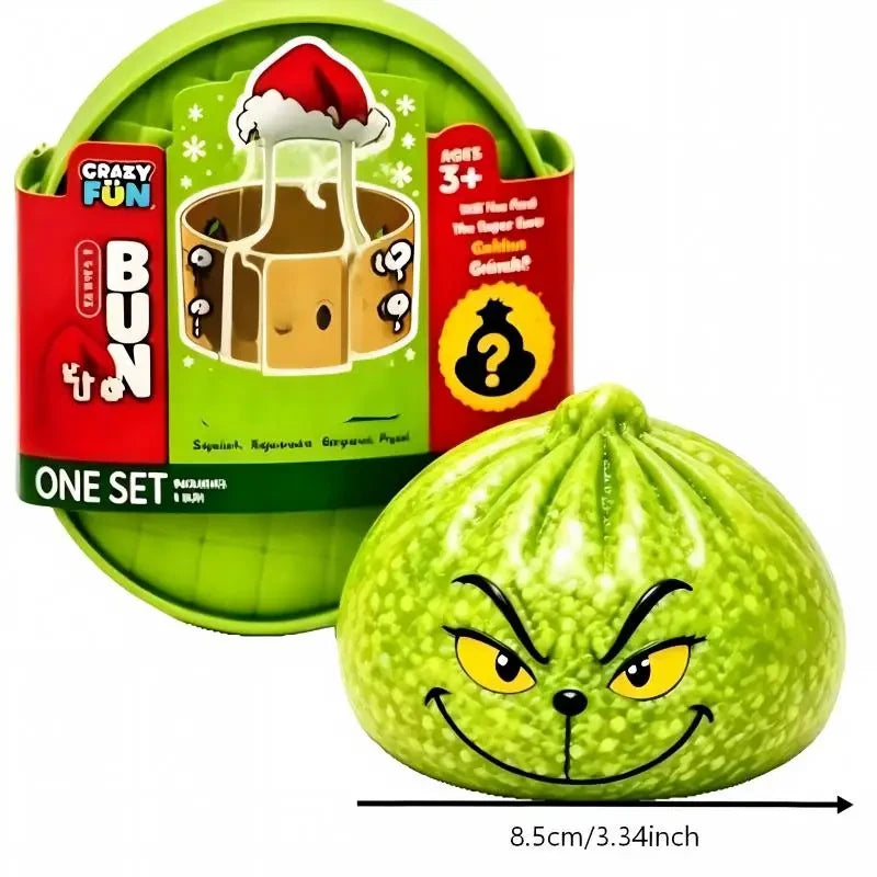 Glitter Green Grinch Dumplings