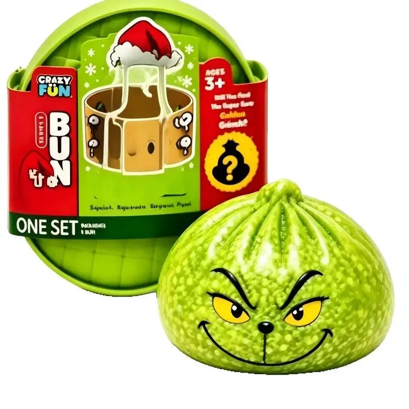 Glitter Green Grinch Dumplings