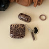Leopard Print Silicone Earphone Case