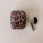 Leopard Print Silicone Earphone Case