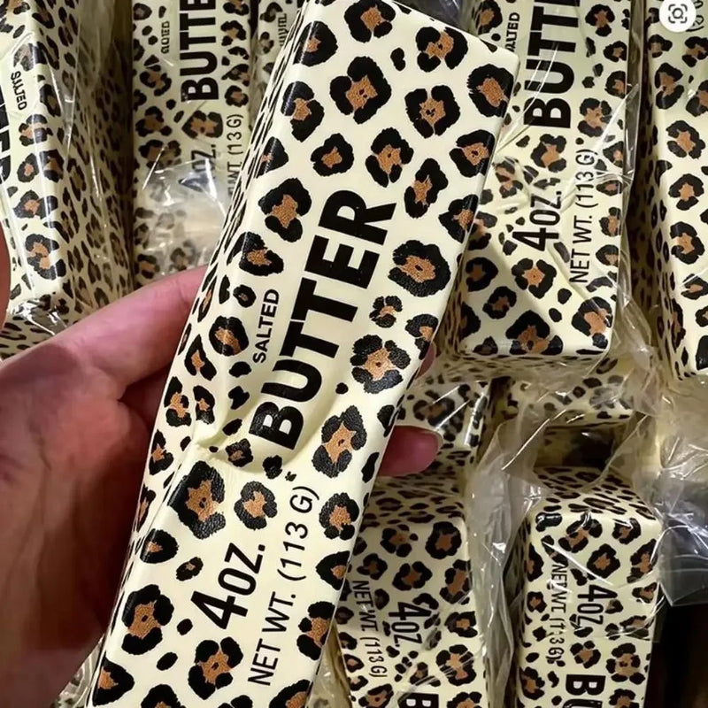 Leopard Print Squeeze Butter Stick