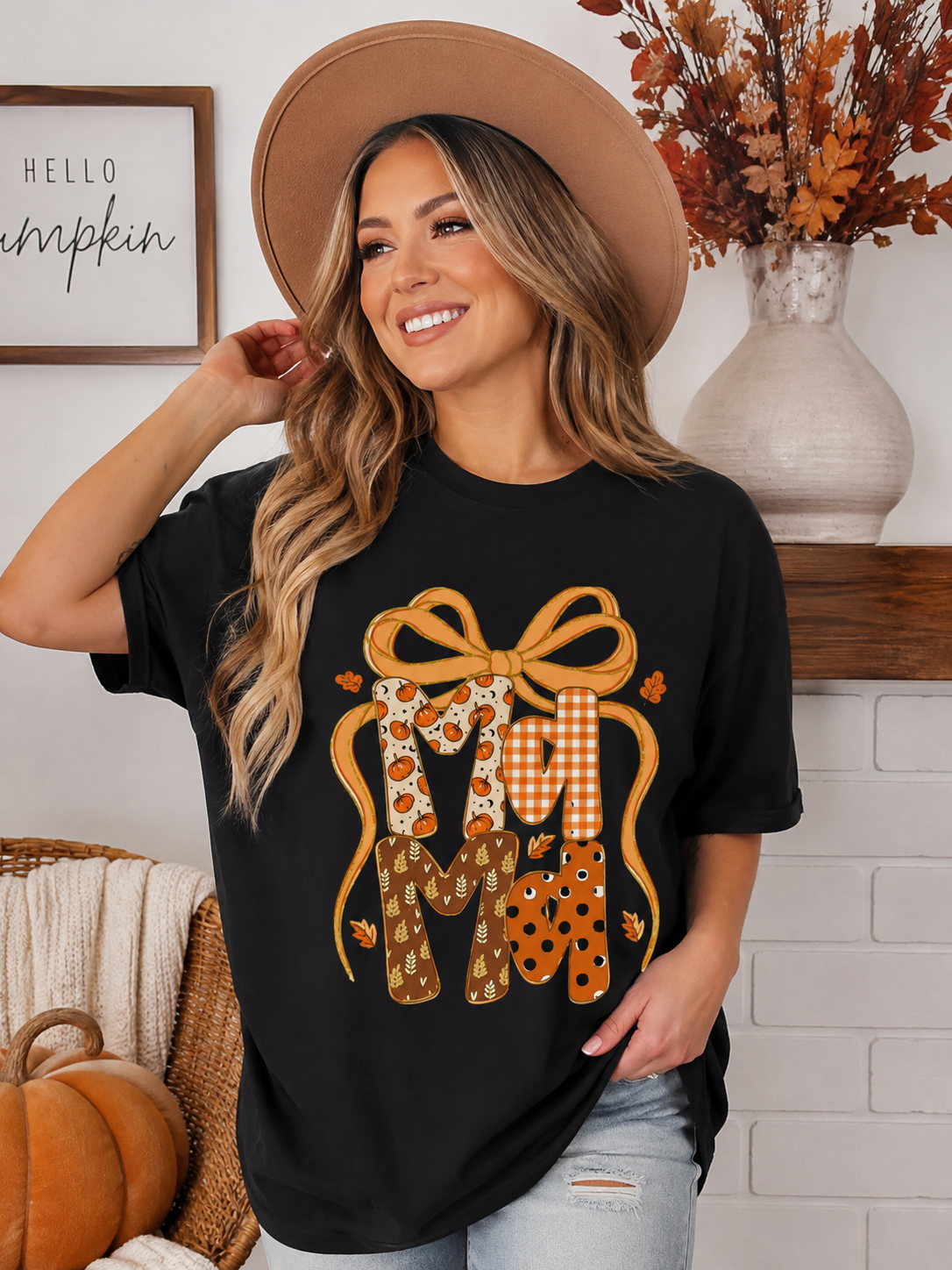 Mama Pumpkin T‑Shirt