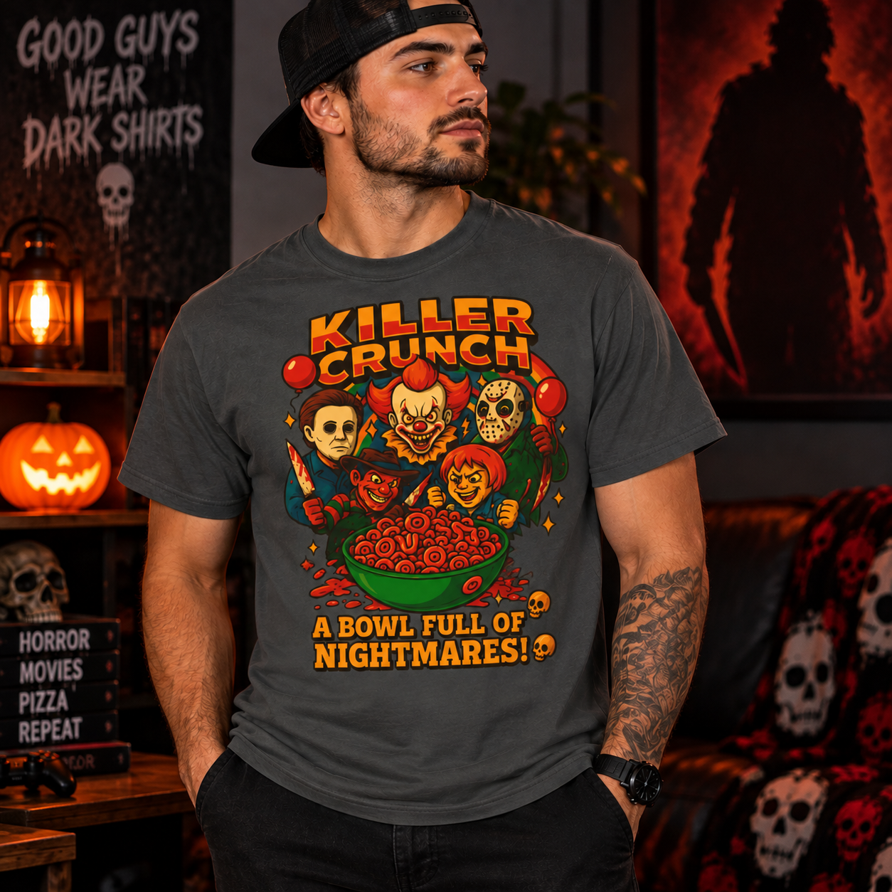 Killer Crunch Horror Cereal T-Shirt