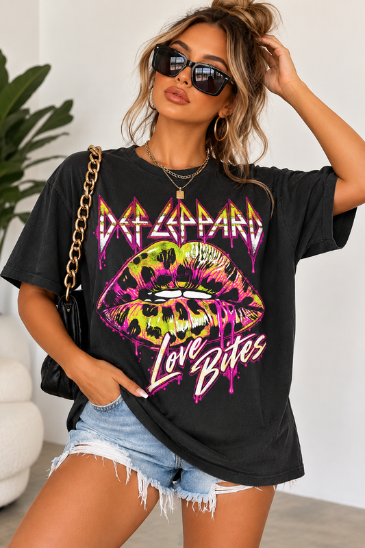 Def Leppard Love Bites Graphic Tee