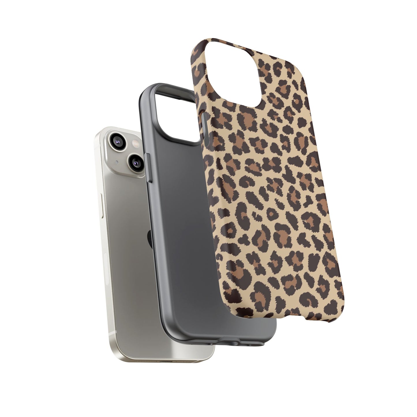 Leopard Print Tough Phone Case