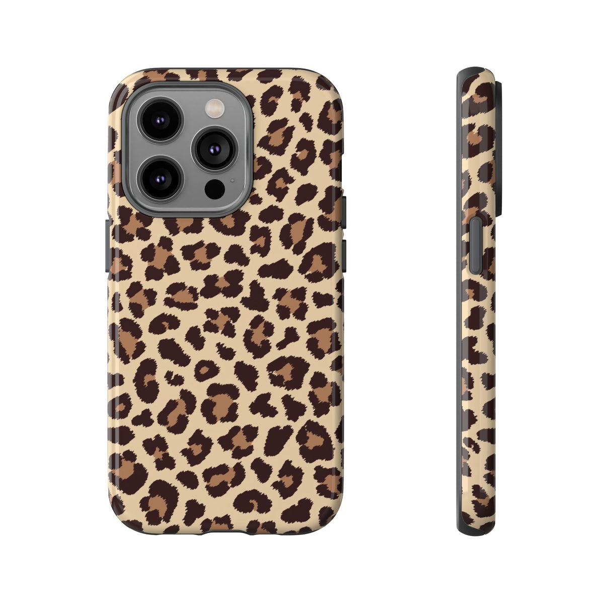 Leopard Print Tough Phone Case