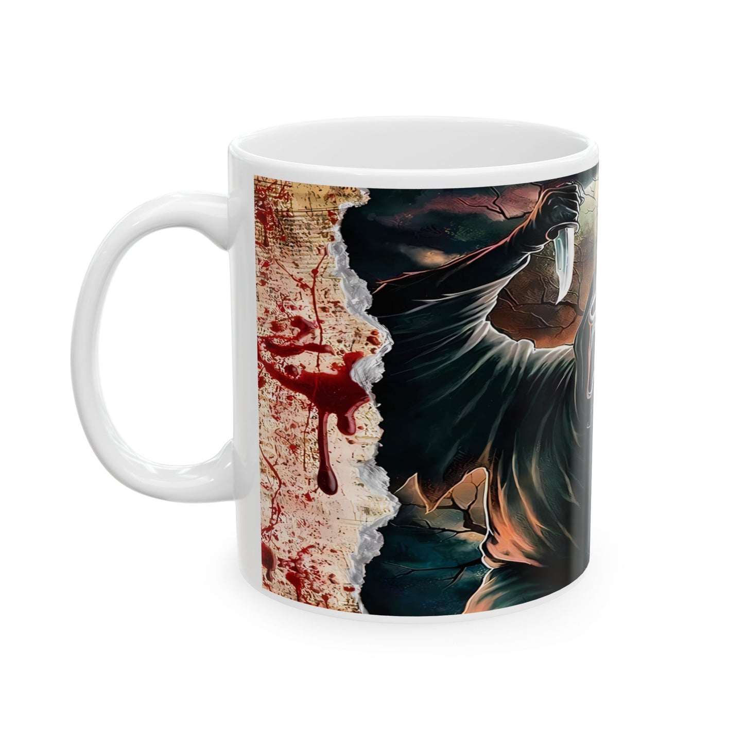 Scream Ghostface Horror Ceramic Mug  (11oz)