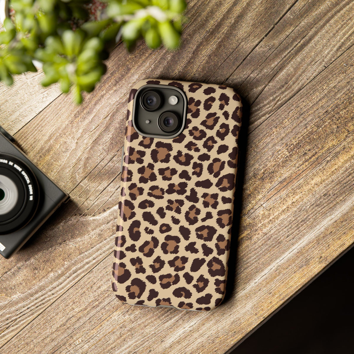 Leopard Print Tough Phone Case
