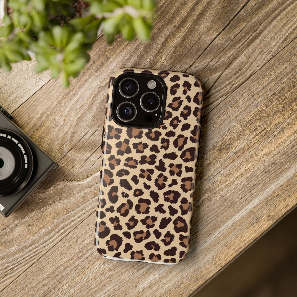 Leopard Print Tough Phone Case