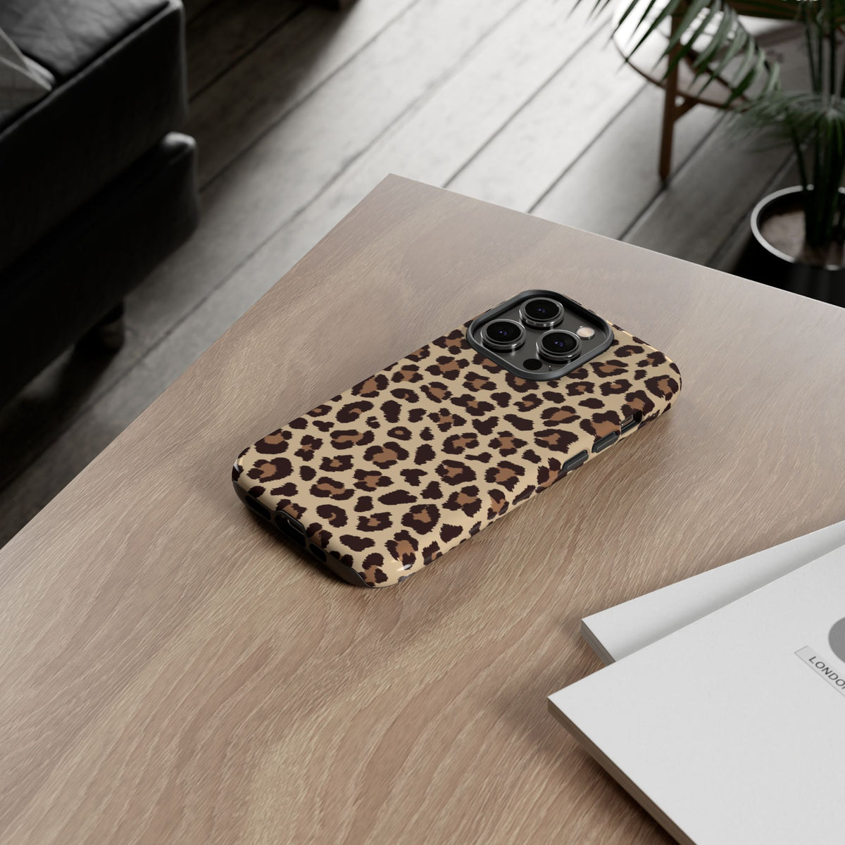 Leopard Print Tough Phone Case