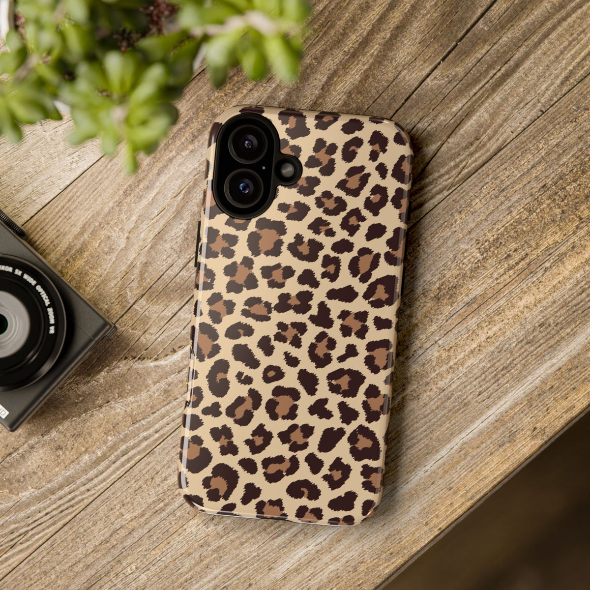 Leopard Print Tough Phone Case