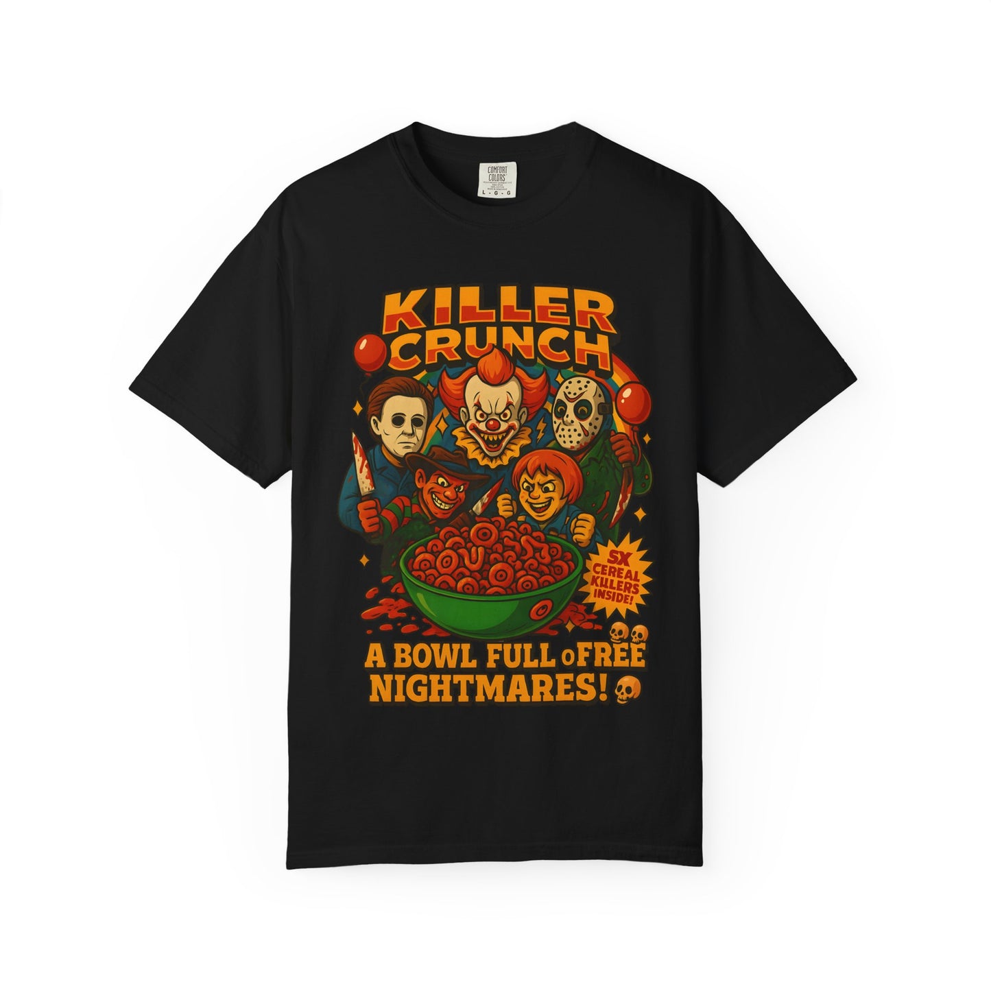 Killer Crunch Horror Cereal T-Shirt