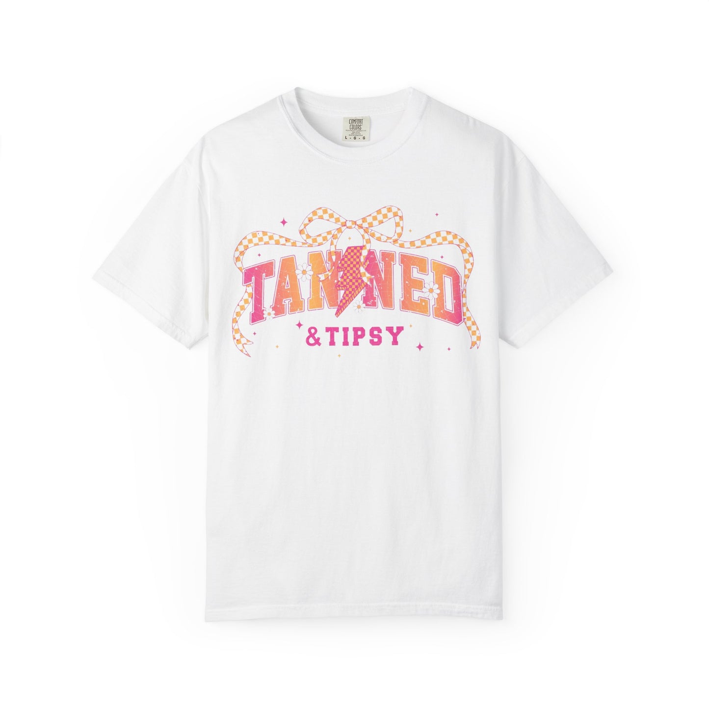 "Tanned & Tipsy" Graphic Tee