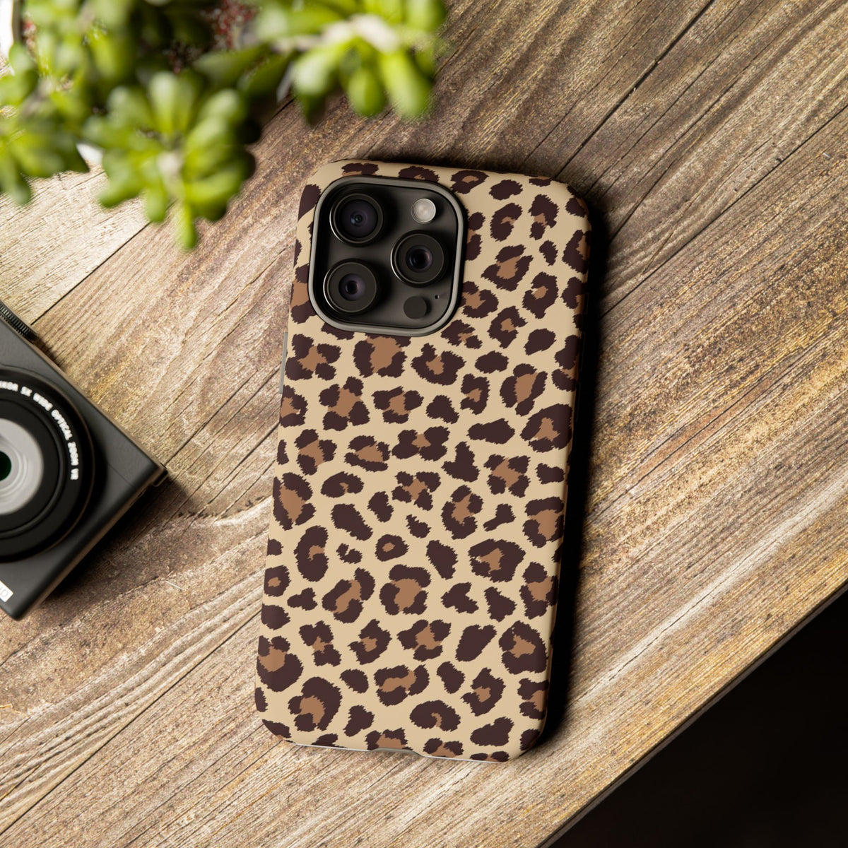Leopard Print Tough Phone Case