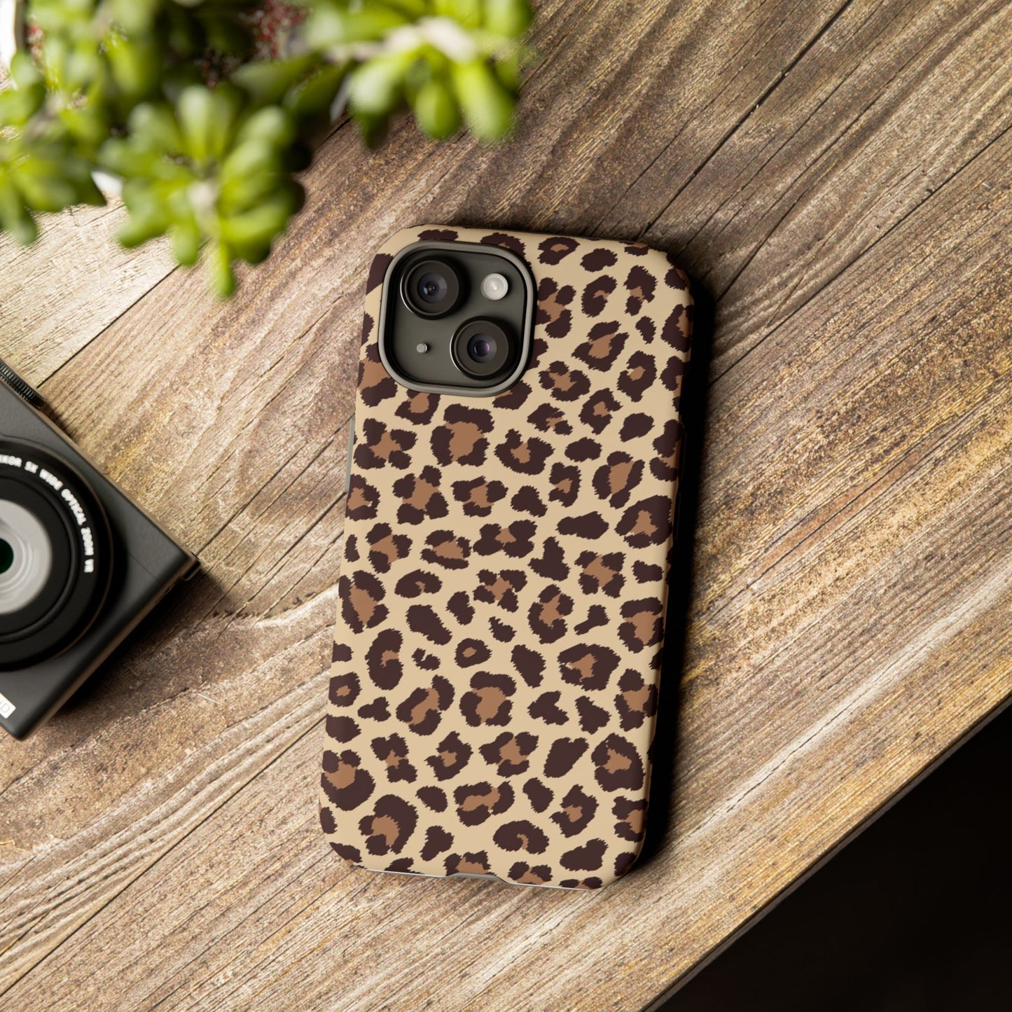 Leopard Print Tough Phone Case