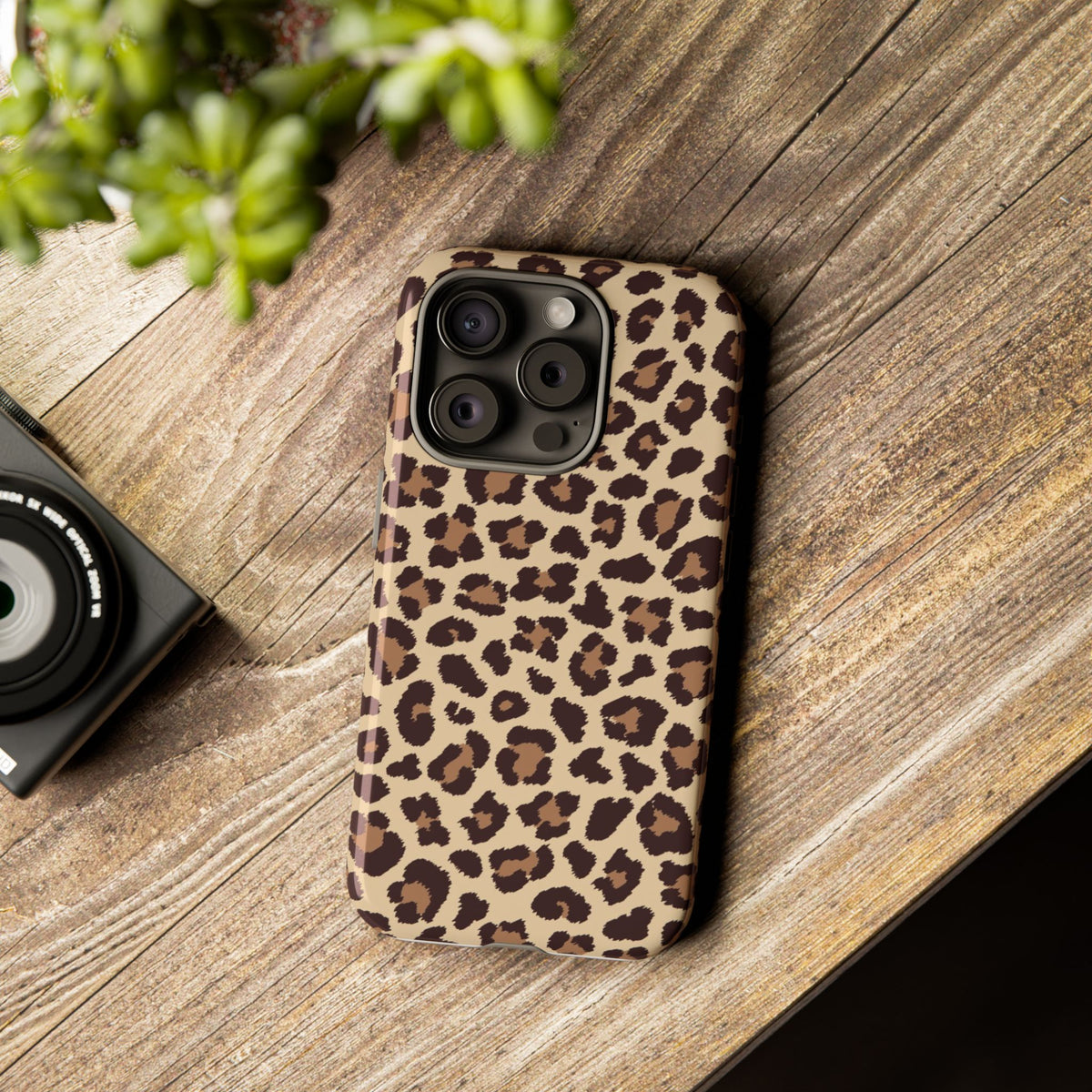 Leopard Print Tough Phone Case