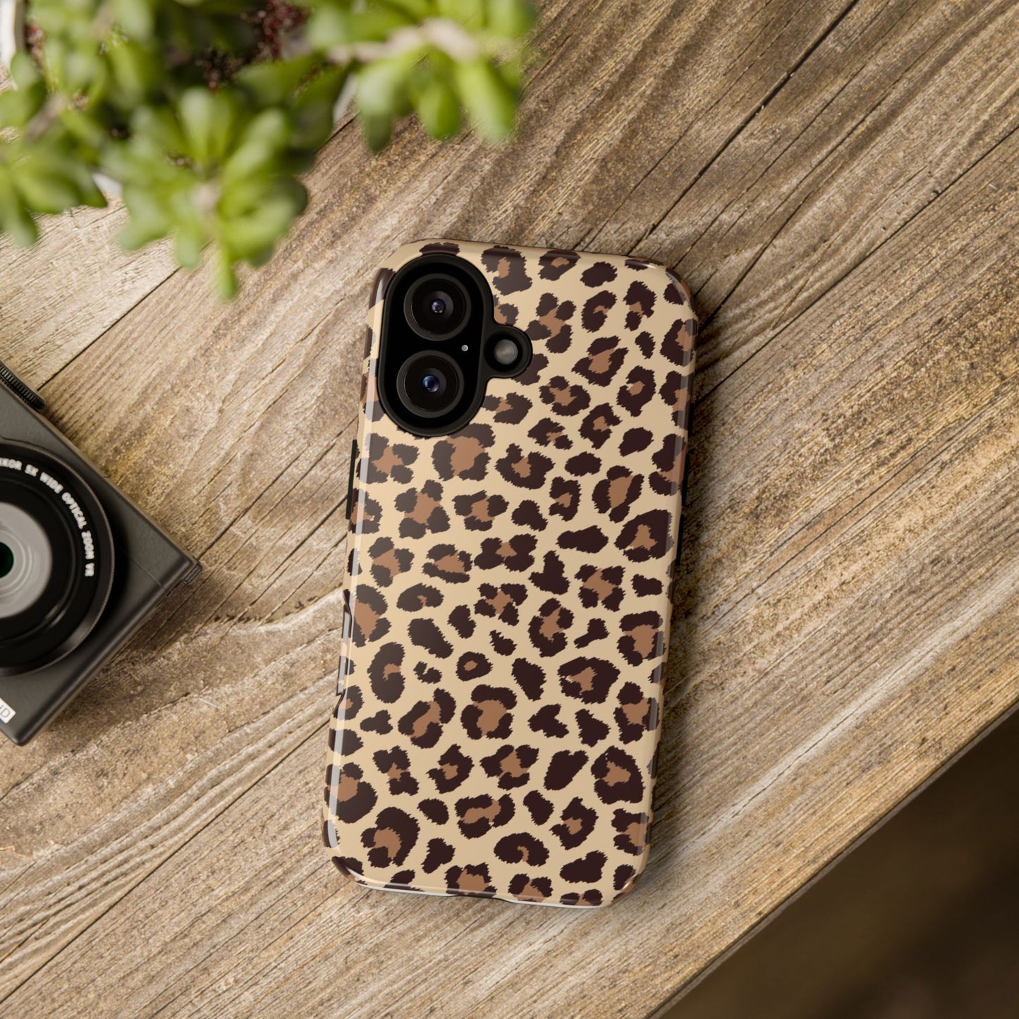 Leopard Print Tough Phone Case